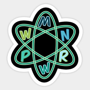 Woman power Sticker